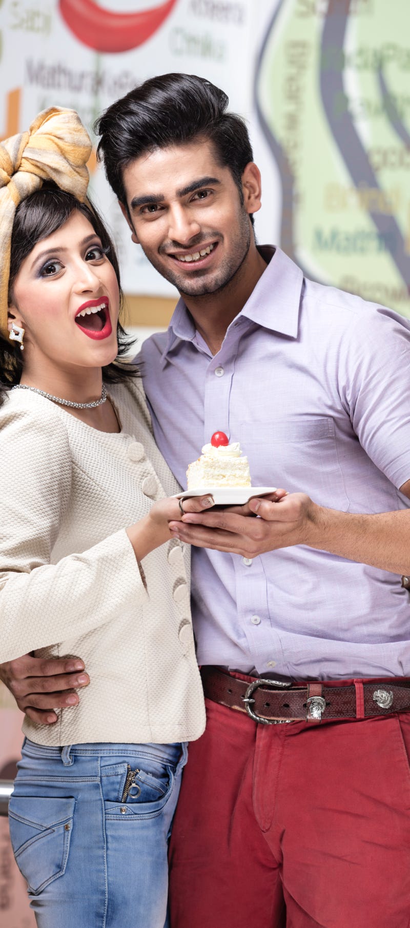 This beautiful Food Photography with Models photo is perfect for any occasion. The vibrant colors of the food, combined with the stylish models, make for an eye-catching image. The models are dressed in stylish attire and are interacting with the food in a playful manner, giving the shot a fun and dynamic feel. The food has been captured in sharp detail and lit to perfection, allowing the viewer to appreciate all the flavors and textures of the dish. This image is sure to be a big hit with food bloggers and food lovers alike! Best Food Photography with Models for banners and websites